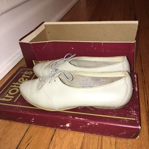 VINTAGE Old Maine Trotters Gray Loafers, Size 6